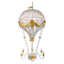 Humidity measurement instruments usually rely on measurements of some other quantities such as temperature, pressure, mass, a mechanical or electrical change in a substance as moisture is absorbed. Hot Air Balloon Chandeliers 18 For Sale On 1stdibs