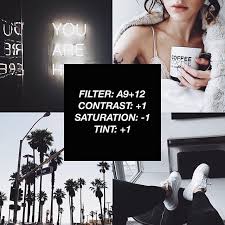 Black And White Vsco Preset Vscocam Filter A9 12 Contrast 1 Saturation 1 Tint 1 This Filter Is Good For Feed Works On Almost Vsco Cam Filters Photo Editing Vsco Vsco Photography