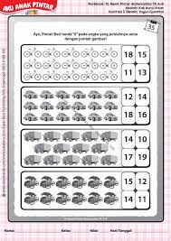 Then they trace the letter b! Workbook 10 Menit Pintar Matematika Tk A B Memberi Tanda Angka Dan Gambar 38 Ebook Anak