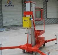 Tek direk hidrolik taşınabilir kaldırıcı/elektrikli merdiven teleskopik  adam alüminyum lift