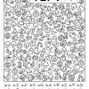 I spy are a new way to play by looking for the elements in the coloring and coloring it once found. 1