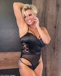 She has spoken about her weight loss over the years and what exercise plans she has used. Kerry Katona 40 Shows Off Her Hourglass Figure In A Black Lace Bodysuit And Thong Geeky Craze