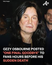What do people think about Ozzy Osbourne's last post?