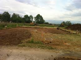 Voila Le Beau Terrassement Fini Construction Maison Terrassement Construction