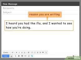 Explain what position you're seeking and that you could use some. How To Write An Email To A Friend With Pictures Wikihow