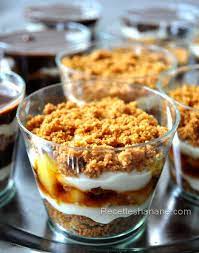 Juste ce qu'il faut de sucre pour la douceur, d'aérien pour l'onctuosité. Verrines Sucrees Faciles Pommes Speculoos Ou Choco Recettes By Hanane