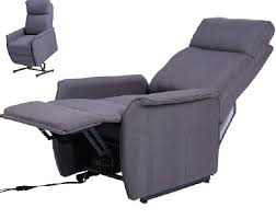 Power Lift Chair Recliner Armchair Seat Gray Footrest Soft Sofa Chair Furniture Reclining Sofa Lift Chairs Chair