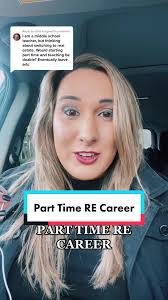 Replying to @chris.longwell Part time Real Estate Career, anyone? I did the  same thing! #realestate #realestateagent #parttimerealtor #realestatecoach  #newrealestateagent #newrealtor #newrealtortips ...