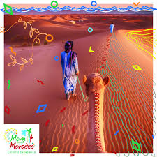 the desert is home to saharawi nomads every year these nomadic people gather together to participate in a massive festival known as th neon signs morocco neon