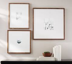 Wood Gallery Oversized Mat Frames Gallery Wall Wood Gallery Frames Frames On Wall
