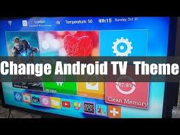 How To Change Your Android Tv Homescreen Theme Android Tv Android Tv Box Android