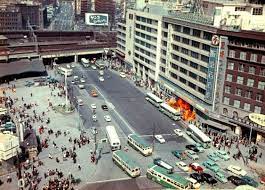 昭和40年頃の大阪梅田 日本の景色 風景 旅行
