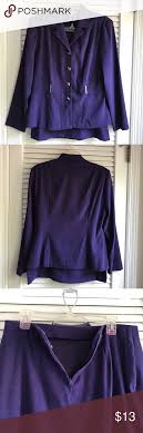 Dress Barn Ladies Purple Suit Purple Suits Clothes Design Dress Barn Skirts