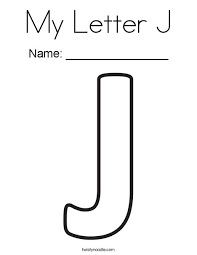 While coloring may not technically be art therapy (according to this psychologist and art therapist), it is a simple, fun, and beneficial way to harmonize the mind and body. My Letter J Coloring Page Twisty Noodle