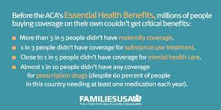 The affordable care act (aca) is a comprehensive reform law, enacted in 2010, that increases health insurance coverage for the uninsured and implements under the affordable care act, patients who may have been uninsured due to preexisting conditions or limited finances can secure affordable. 10 Essential Health Benefits Insurance Plans Must Cover Under The Affordable Care Act Families Usa
