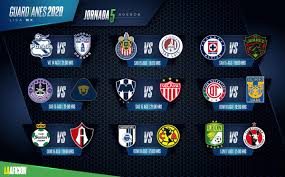 The battle of the five armies. Liga Mx Jornada 5 Fechas Y Donde Ver Partidos Guardianes 2020