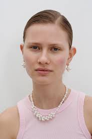 MONDAY EDITION》 PEARL BLOOM EARRINGS