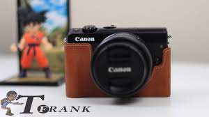 Canon M100 Face Jacket Eh31 Fj Brown Leather Review Youtube