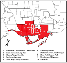 Estimated population from 1910 to 2100. Reference Map Indicating Locations Of Top Ten Revenue Generating Cmhc Download Scientific Diagram