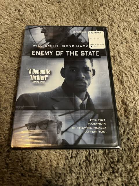 Enemy of the State (DVD, 1998) New Sealed Will Smith, Gene Hackman Action  Flick 717951001634| eBay