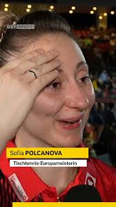 Europameisterin Sofia Polcanova