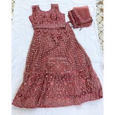Lehenga Girl's Mirror Work