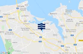 Seixal, arrentela e aldeia de paio pires. Seixal Gezeiten Tidenkalender Hochwasser Und Niedrigwasser Ebbe Und Flut Tidenhub District Of Setubal Portugal 2021 Tideschart Com