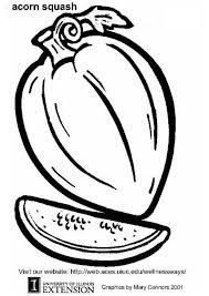 Place the squash on a roasting pan. Coloring Page Acorn Squash Free Printable Coloring Pages Coloring Home
