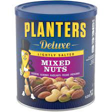 Planters Deluxe Lightly Salted Mixed Nuts 15 25oz Mixed Nuts Roasted Pecans Savory Snacks