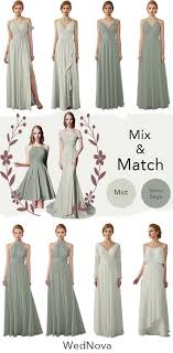 Silver Sage Bridesmaid Dress Long Mixed And Match Mist Dress Boho Sample Dress Sage Bridesmaid Dresses Bridesmaid Dresses Dusty Sage Sage Bridesmaid Dress Long