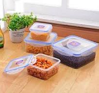 800ml Square Transparent Food Storage Container Box - Clear ...