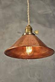 Fadimikoo plug in pendant light e26 e27 industrial hanging pendant lights vintage hanging light fixture with 13.12ft cord on/off switch 2 pack 4.6 out of 5 stars 1,619 $27.99 $ 27. Weathered Copper Pendant Lamp Vintage Industrial Hanging Light Ebay