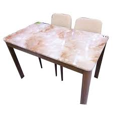 This guide reviews the standard sizes for each table, including dimensions and other considerations. 4 Seater Marble Top Wooden Dining Table Set Size 4x3 Feet Rs 8500 Set Id 22401779112