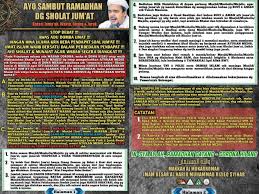 Sholat jumat dilakukan di waktu dhuhur pada hari jumat 2. Instruksi Salat Jumat Rizieq Shihab Bingungkan Umat