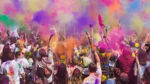 The festival of colours and joy holi will be celebrated on march 29th this year. N84384fwqjhgem