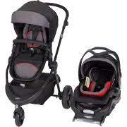 Carrinho De Bebe Baby Trend 1st Debut 3 Wheel Travel System Red Imports Baby