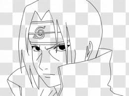Itachi coloring pages are a fun way for kids of all ages to develop creativity, focus, motor skills and color recognition. Line Art Itachi Png Images Transparent Line Art Itachi Images