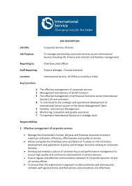 The general counsel & senior vp administration, engineering, planning and environment is dedicated to ensuring that the business affairs of riac are carried out consistent with the Job Description International Service