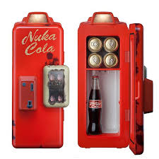 Fallout Nuka Cola Machine Mini Refrigerator Gamestop Fallout Nuka Cola Fallout Props Fallout