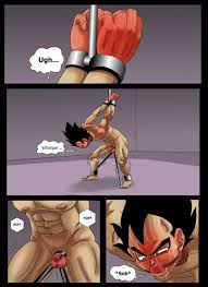 Black Goku Rapes Vegeta 