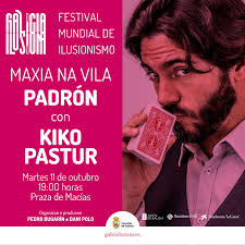 🍂 𝐄𝐬𝐩𝐞𝐜𝐭𝐚́𝐜𝐮𝐥𝐨 𝐩𝐚𝐫𝐚 𝐩𝐮́𝐛𝐥𝐢𝐜𝐨 𝐟𝐚𝐦𝐢𝐥𝐢𝐚𝐫 🍁 O  𝐅𝐞𝐬𝐭𝐢𝐯𝐚𝐥 𝐌𝐮𝐧𝐝𝐢𝐚𝐥 𝐝𝐞 𝐈𝐥𝐮𝐬𝐢𝐨𝐧𝐢𝐬𝐦𝐨, 𝑮𝒂𝒍𝒊𝒄𝒊𝒂  𝑰𝒍𝒖𝒔𝒊𝒐𝒏𝒂, trae este martes, 𝟏𝟏 𝐝𝐞 𝐨𝐮𝐭𝐮𝐛𝐫𝐨 á vila de  𝐏𝐚𝐝𝐫𝐨́𝐧 a #maxia de ...