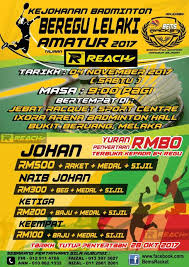 Ikutilah livescore kejuaraan dunia bwf dan seri super, kejuaraan dunia badminton dan kompetisi bwf lainnya secara langsung! Kejohanan Badminton Amatur Malaysia Facebook