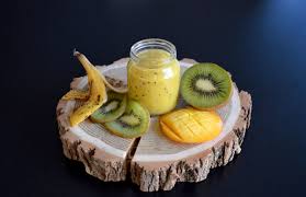 Recette De Petit Pot Compote Kiwi Mangue Banane Pour Bebe Des 8 Mois Recette Puree Bebe Nourriture Bebe Alimentation