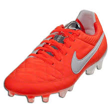 Nike Tiempo Legend V Fg Total Crimson White Metallic Silver Firm Ground Soccer Shoes Soccer Shoes Soccer Cleats Shoes