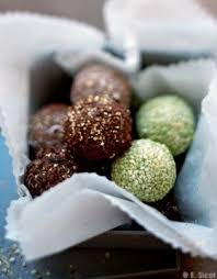 Truffes Au Chocolat Chocolat Au Lait Passion Pour 4 Personnes Recettes Elle A Table Recette Truffes Au Chocolat Chocolat Au Lait Recette Truffe Chocolat