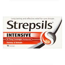Strepsils Strawberry Sugar Free 24 Tablets