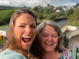 Some time in #nature with my mamma #Cornwall #reset One of the places we  visited was @trebahgardencornwall ….. if you're ever in Cornwall ….its a  beautiful place with the most wholesome feel