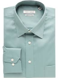 Dress Shirts Joseph Abboud Light Green Herringbone Dress Shirt Men S Wearhouse Mens Shirt Dress Mens Outfits Designer Clothes For Men