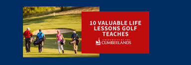 Gift certificates are not refundable. 10 Valuable Life Lessons Golf Teaches University Of The Cumberlands