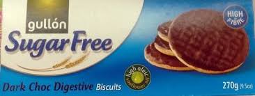 Biscuits Digestives Au Chocolat Noir Gullon Calories Et Informations Nutritionnelles